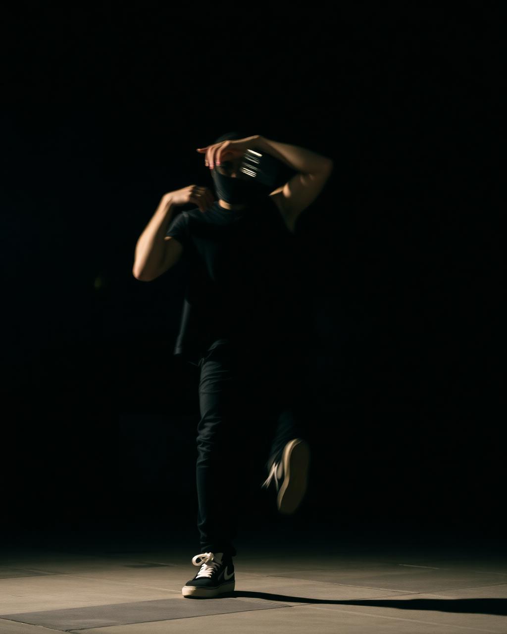 Dancer in motion